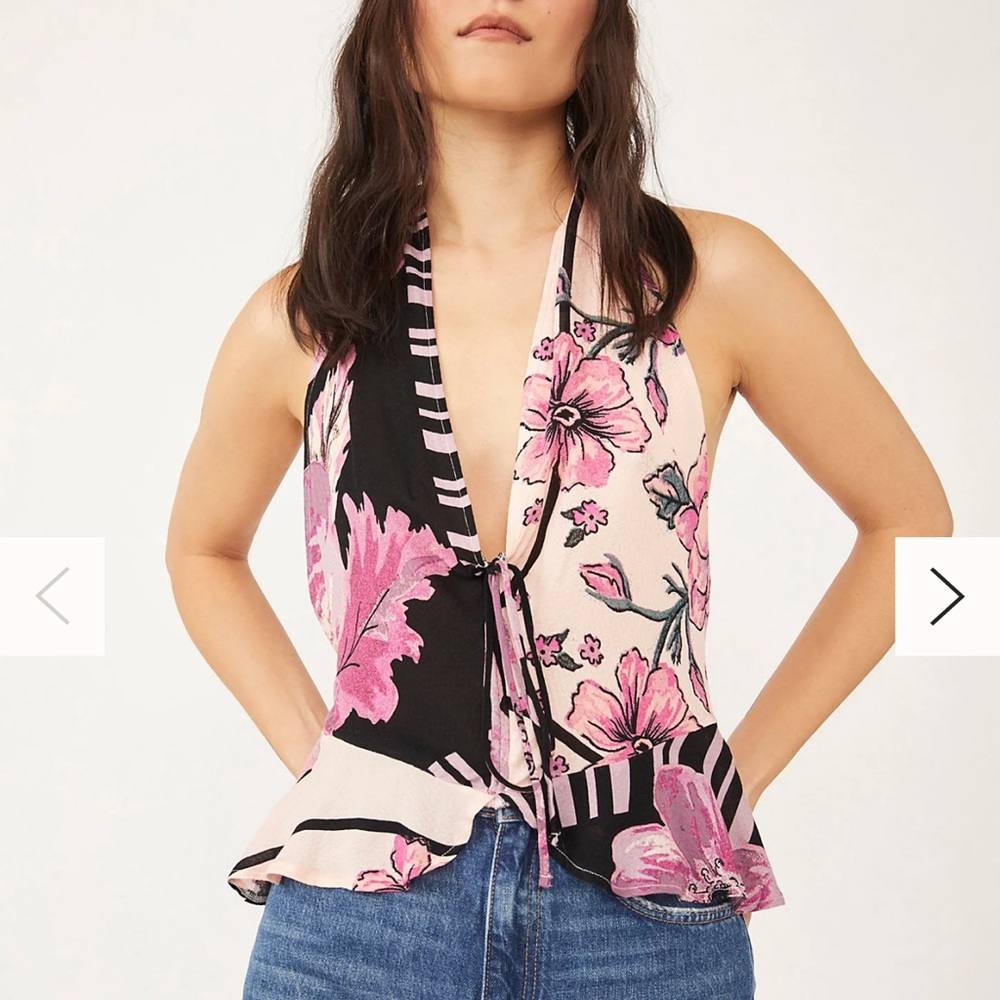NWOT FREE PEOPLE HOT TROPIC TANK
